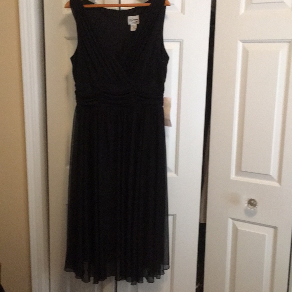 Black cocktail dress